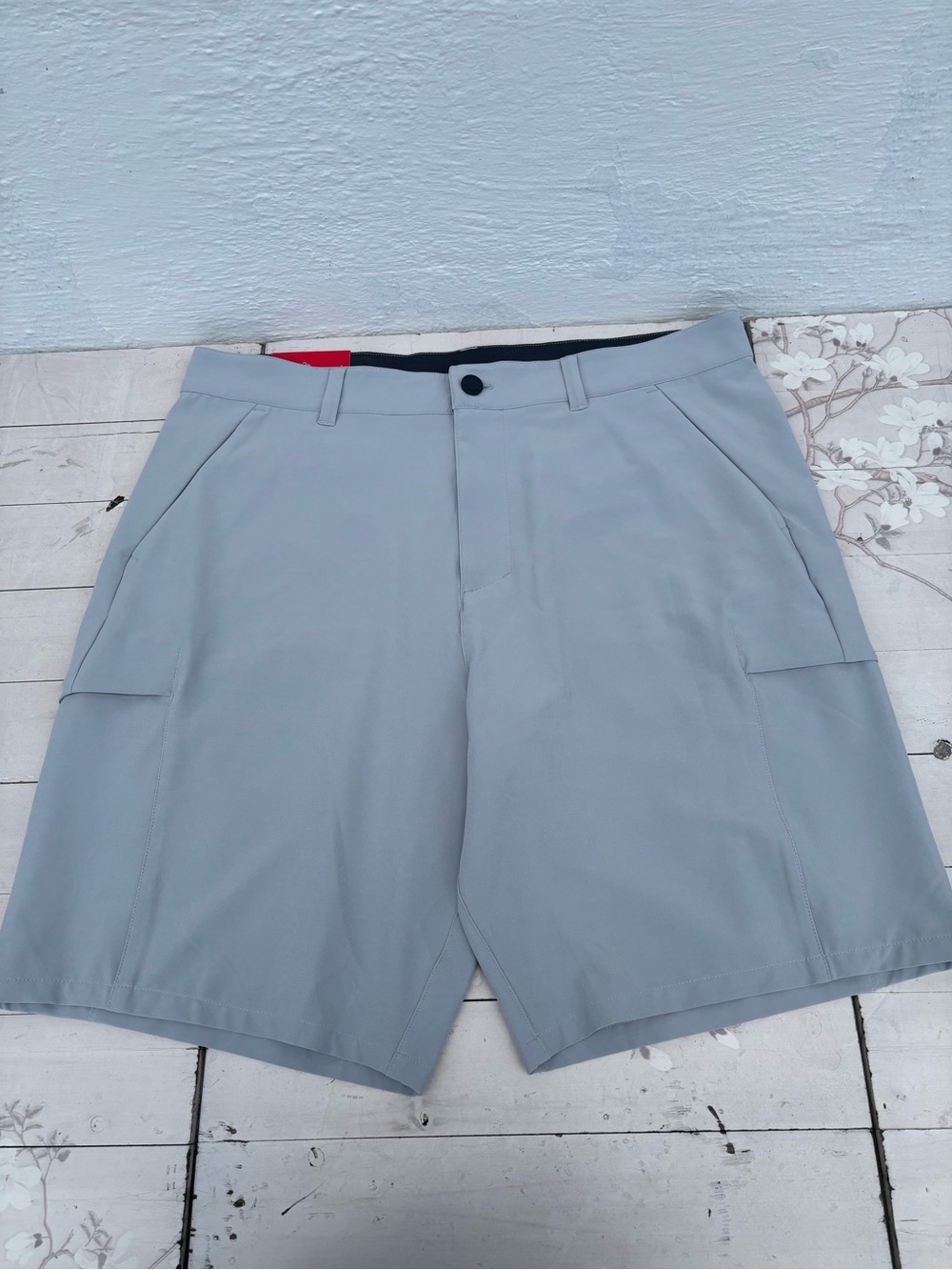 Men's Lightweight Gray Hybrid Shorts - Everyday Performance